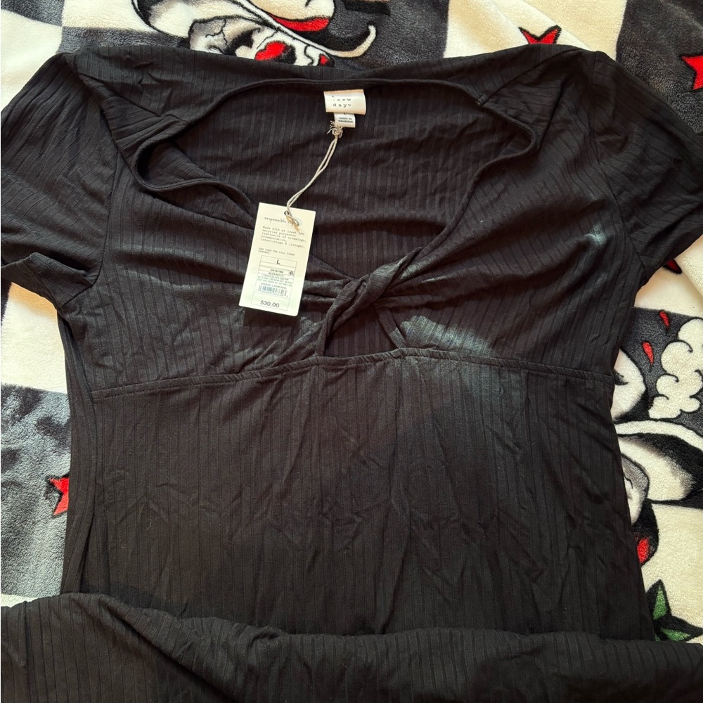 Black Women's midi dress